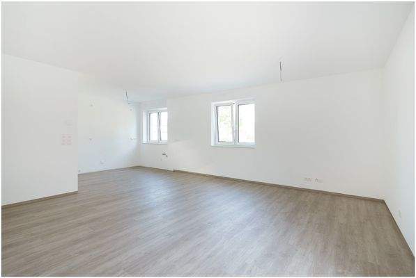 Koch-, Ess- und Wohnbereich (Ansicht ohne Küche)