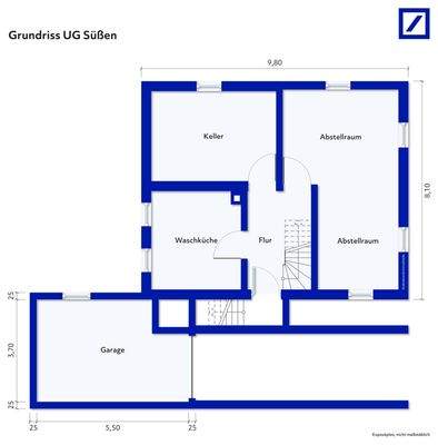 Grundriss UG Süßen