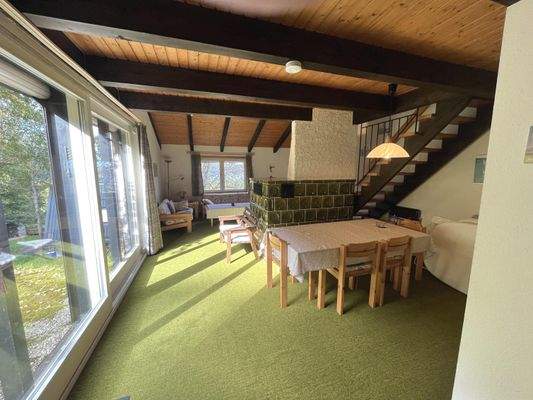 Essbereich in der Hauptwohnung