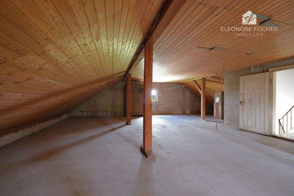 nicht ausgebautes Dachgeschoss
