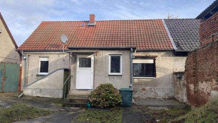 Rückansicht mit Veranda