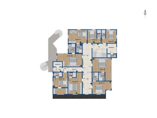 Grundriss 1. Obergeschoss