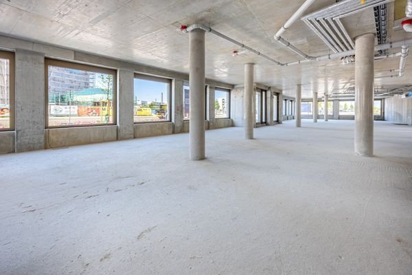 Gewerbeflächen Rohbau