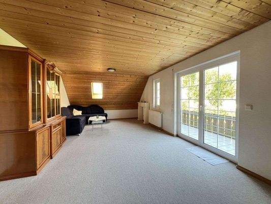 Zimmer mit Balkon im DG