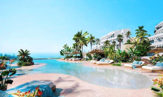 Sea View Apartments with Large Terraces in Mijas