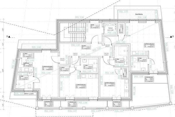 Grundriss Staffelgeschoss