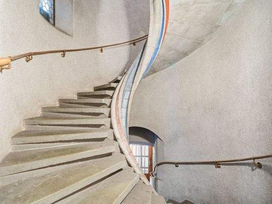 Wendeltreppe im Treppenturm