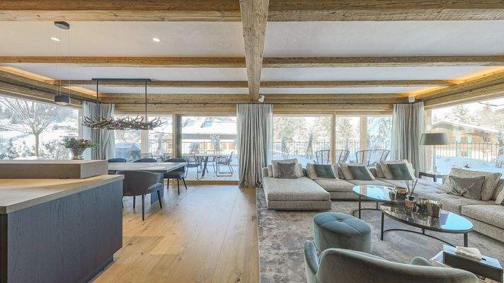 KITZIMMO-Luxuswohnung mit Pool in Toplage kaufen - Immobilie Jochberg.