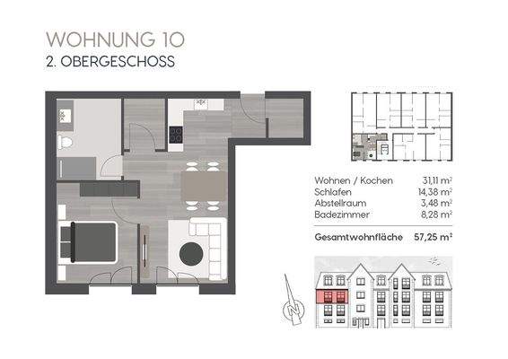 Einzelne Grundrisse 1 10