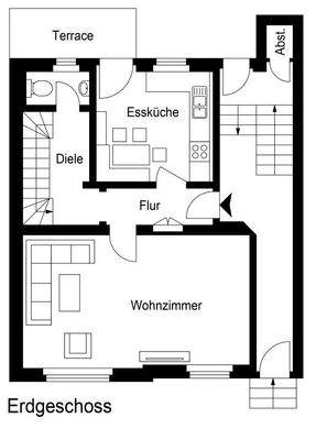 Grundriss Erdgeschoss