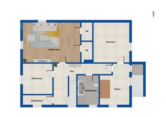 Grundriss Kellergeschoss