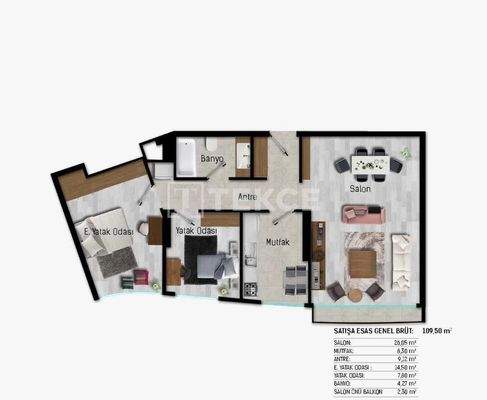 Investment Apartments Near the Financial Center in Istanbul