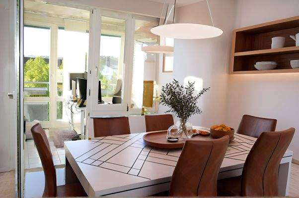 Essbereich beim Wintergarten KI Bsp.