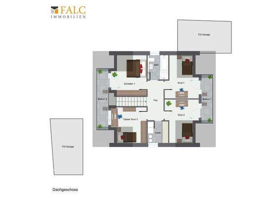 Grundriss Dachgeschoss