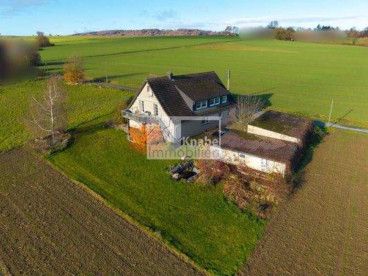 Herrliche Lage am Naturschutzgebiet