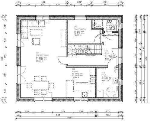 Beispiel Grundriss EG