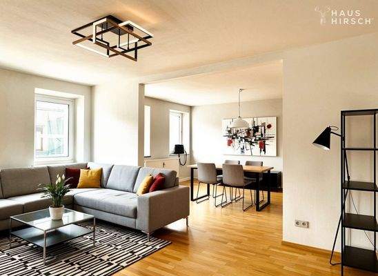 Wohn- und Esszimmer Ansicht 2 - (KI generiert)