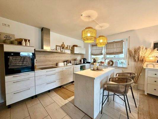 Küche Seitenansicht