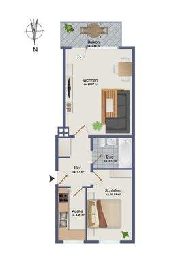 Grundriss bearbeitet