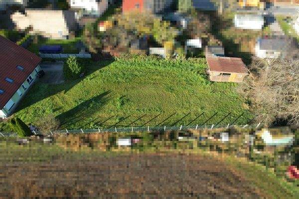 Ansicht von Osten Grundstück