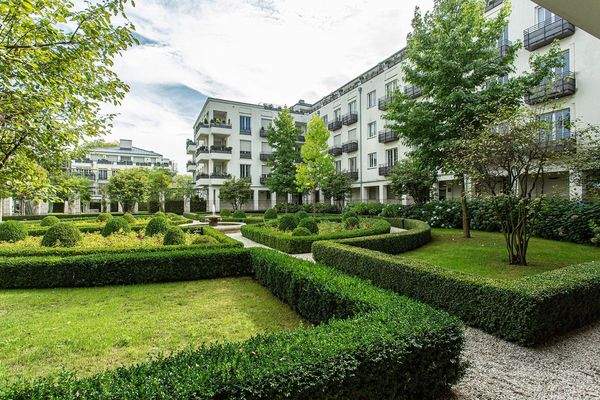 Innenhof der Klostergärten