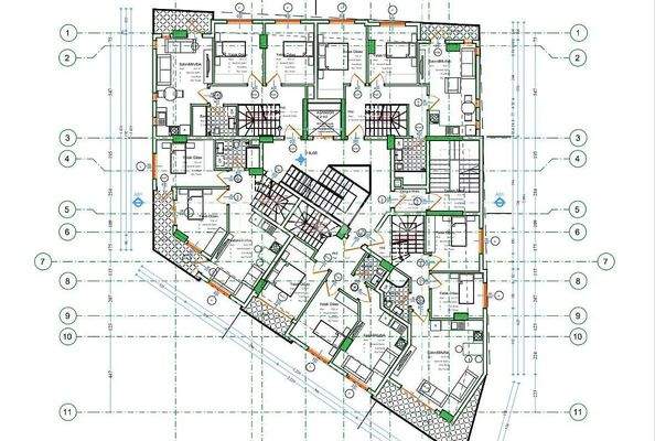 City and Mountain-View Apartments in the Center of Alanya Antalya