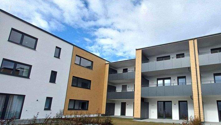 die Wohnung liegt im 1. OG