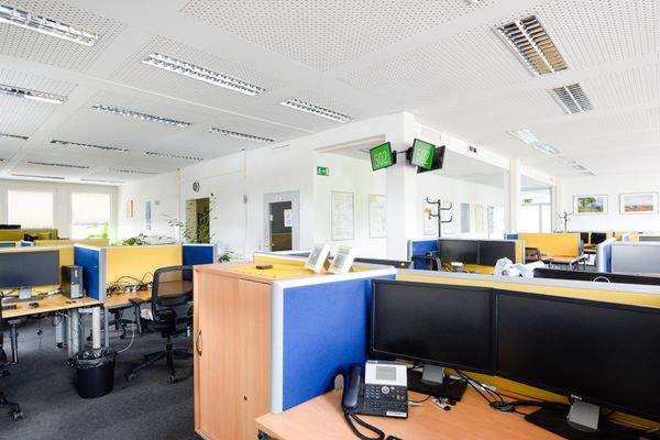 Großraumbüro im 1. OG - Ansicht II