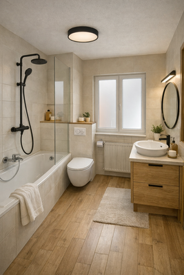 Badezimmer EG bsp. Foto