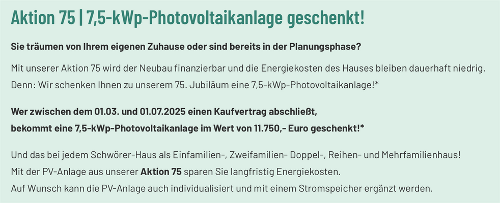  Photovoltaikanlage geschenkt