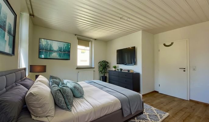 Schlafzimmer KI Visualisierung