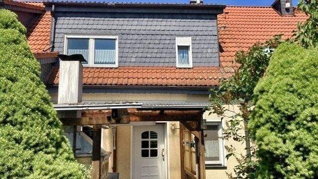 Rückseite mit Eingang