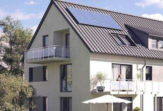 Modell Gartenansicht