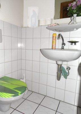 Gäste WC separat...