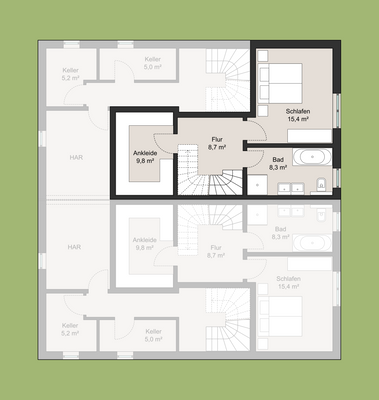 Wohnung 1 - Souterrain