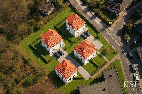 Beispielvisualisierung Doppelhäuser