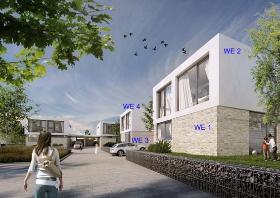 WestCube Apartements Beschriftung allle Whgen