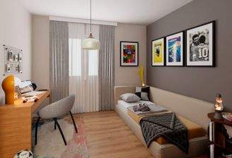 Praktisches weiteres Zimmer