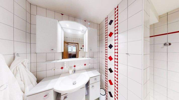 Ferienwohnung EG - Bad