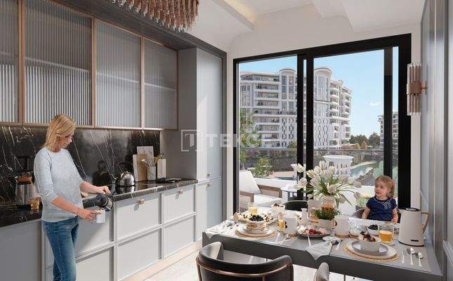 Flats for Sale in Kocaeli Izmit with Balconies and Terraces