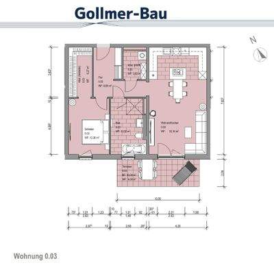 Grundriss Wohnung 0.03