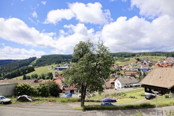 Herrlicher Ausblick vom Balkon