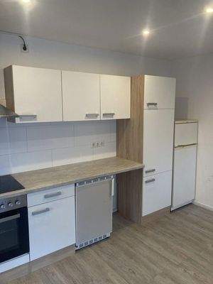 Küchenzeile Rest im Büro, Lage