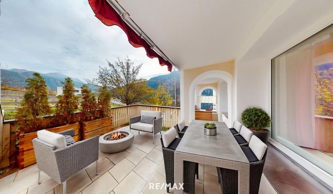 Wohnung - Terrasse - Virtual Staging