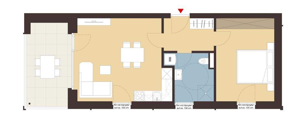 Auf dem Buehel, Wolfurt-Grundriss Whg B06