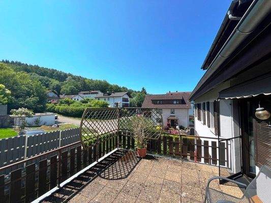 Blick v Balkon OG 1 1