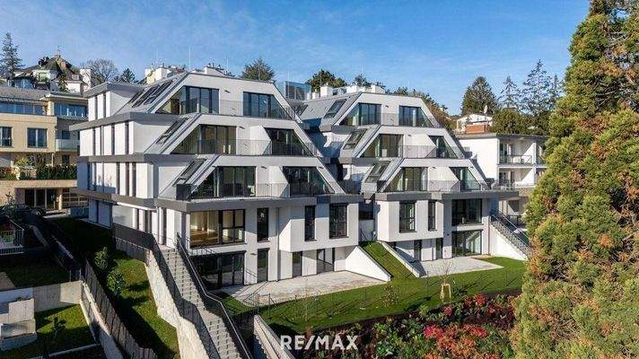 Haus 1 und Haus 2 Gartenansicht