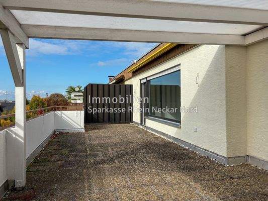 Süd-/West Dachterrasse