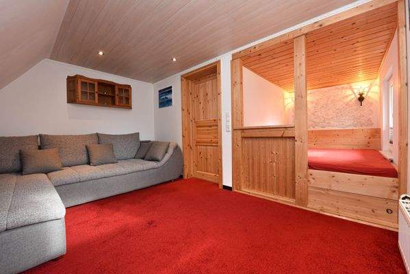 1-Zimmer Einheit mit Wohn-Schlafzimmer