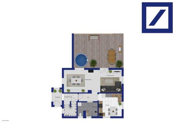 Grundriss Erdgeschoss